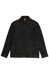 CARDINAL CASUAL JAKET KULIT CLASSIC (HITAM)